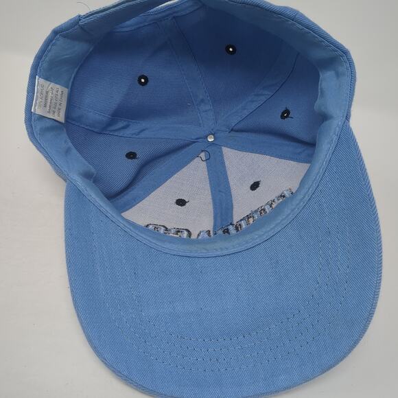 Chicago Strapback Baseball Cap Blue One Size Adjustable Embroidered Lightweight - Picture 7 of 9